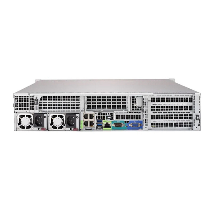 Supermicro SYS-2029U-TR4 2U, 2xLGA3647 (up to 205W), iC621 (X121PU), 24xDDR4, up to 24x2.5 SAS/SATA, up to 4x2.5 NVME Gen3 (optional), 4x 1000Base-T (i350), 2x PCIE x16, 4x PCIE x8 LP, 1x PCIE x8 LP,