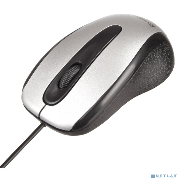 Exegate EX264098RUS Мышь Exegate SH-9026S  &lt;silver, optical,  3btn/scroll, 1000dpi, USB&gt;, Color box