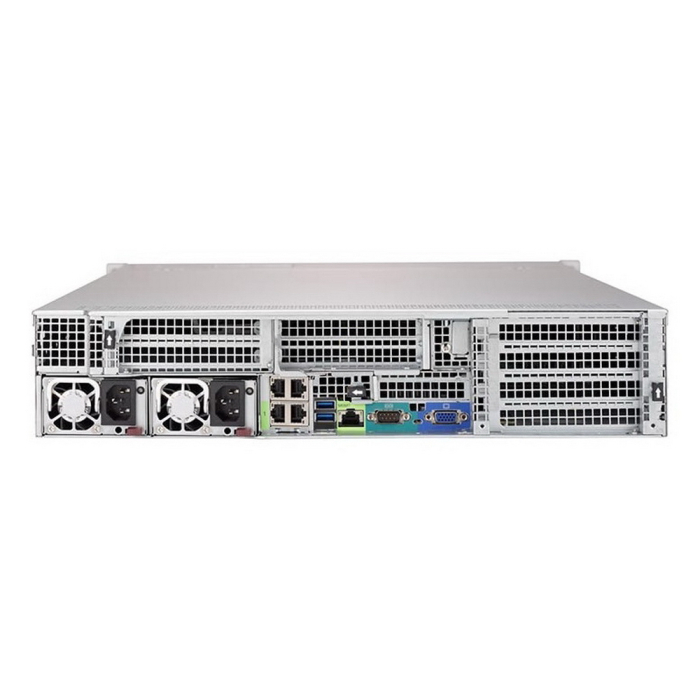 Supermicro SYS-6029U-E1CR4 2xSocket3647, 24xDDR4, 12x3,5 HDD HS, 4GLAN, IPMI, Redundant 2x1000 Вт, 2U