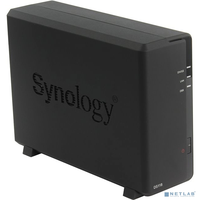 Synology DS118 Сетевое хранилище 1xHDD DC1,4GhzCPU/1Gb, SATA(3,5'')/2xUSB3.0/1GigEth/iSCSI/2xIPcam(upto 15)/1xPS Synology DS118 Сетевое хранилище 1xHDD DC1,4GhzCPU/1Gb, SATA(3,5'')/2xUSB3.0/1GigEth/iSCSI/2xIPcam(upto 15)/1xPS