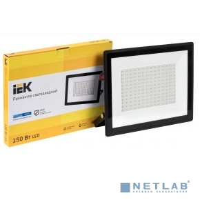 Iek LPDO601-150-65-K02 Прожектор СДО 06-150 светодиодный черный IP65 6500 K IEK