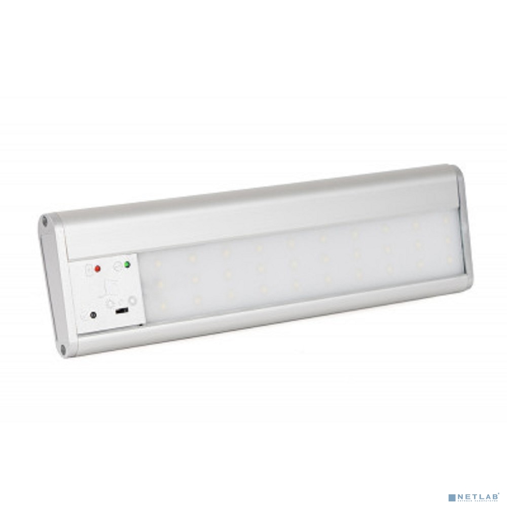 БАСТИОН SKAT LT-2330 LED Li-Ion светильник аварийного освещения 30 светодиодов, резерв 4/8ч, алюмин корпус (2450)