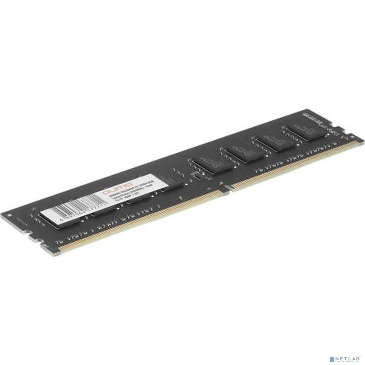 QUMO DDR4 DIMM 8GB QUM4U-8G2666P19 PC4-21300, 2666MHz OEM/RTL QUMO DDR4 DIMM 8GB QUM4U-8G2666P19 PC4-21300, 2666MHz OEM/RTL