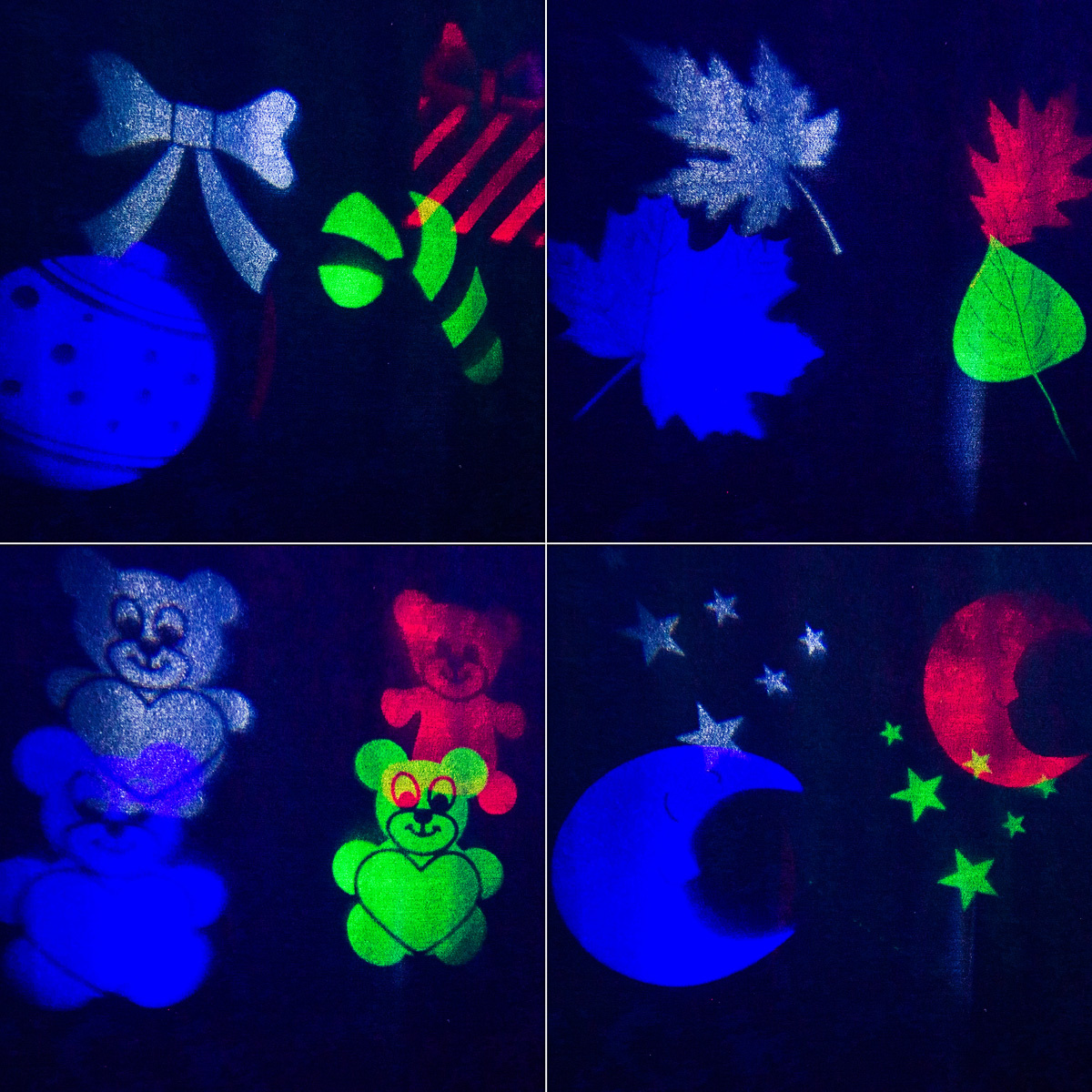 Neon-night 601-262 LED проектор, 12 сменных слайдов, цвет RGBW, 12В