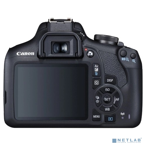 Canon EOS 2000D черный {24.1Mpix 18-55mm f/3.5-5.6 III 3&quot; 1080p Full HD SDXC Li-ion} (с объективом) 2728C007