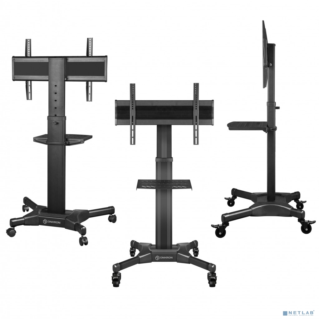 ONKRON TS2551 чёрная Для телевизоров диагональю 32"-55" Максимальная нагрузка: 27,3 кг VESA: 100x100, 100x200, 200x100, 200x200, 200x300, 200x400, 300x100, 300x200, 300x300, 300x400, 400x200, 400x300,
