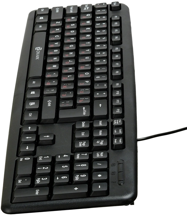 Клавиатура Oklick 90MV2 черный USB