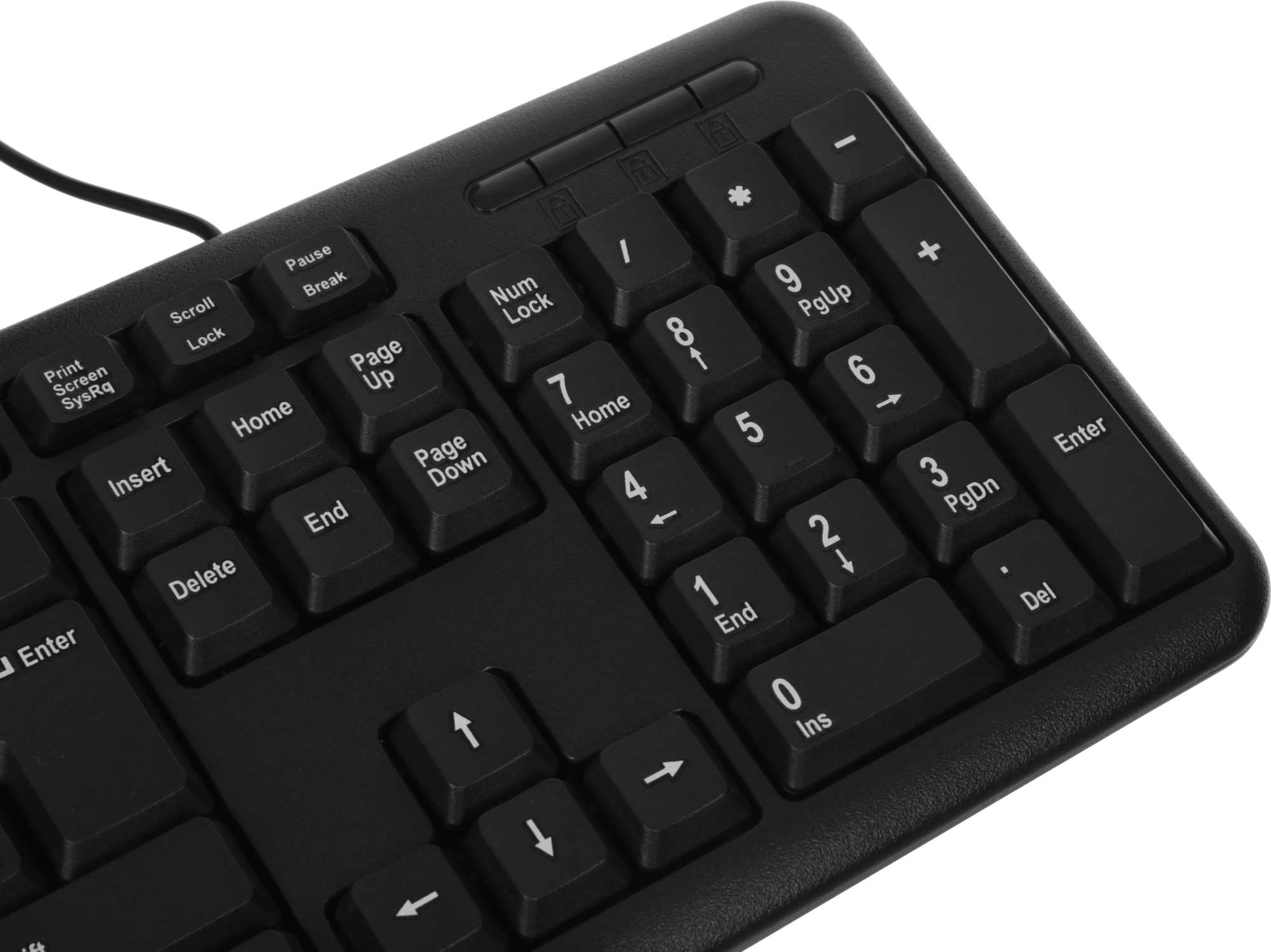 Клавиатура Oklick 90MV2 черный USB