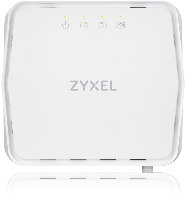 ZYXEL VMG4005-B50A VDSL2 17a Bonding and 35b Single Line Bridge VDSL2 profiles: 8a / b / c / d, 12a / b, 17a bonding, and 35b over POTS Gateway, 1GbE LAN, EU + UK STD version