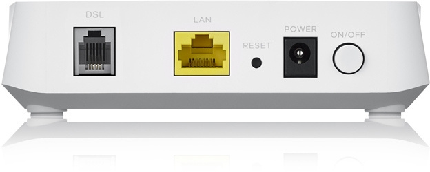 ZYXEL VMG4005-B50A VDSL2 17a Bonding and 35b Single Line Bridge VDSL2 profiles: 8a / b / c / d, 12a / b, 17a bonding, and 35b over POTS Gateway, 1GbE LAN, EU + UK STD version