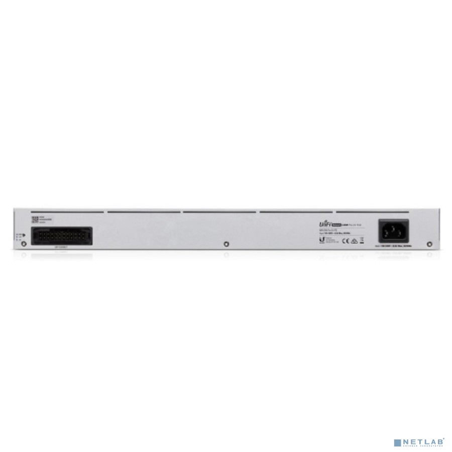 UBIQUITI USW-Pro-24-POE PoE-коммутатор в стойку, 24х 1G RJ45, 2х 10G SFP+, раздача 400 Вт