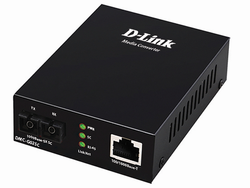 Медиаконвертер D-Link DMC-G02SC (DMC-G02SC/A1A)