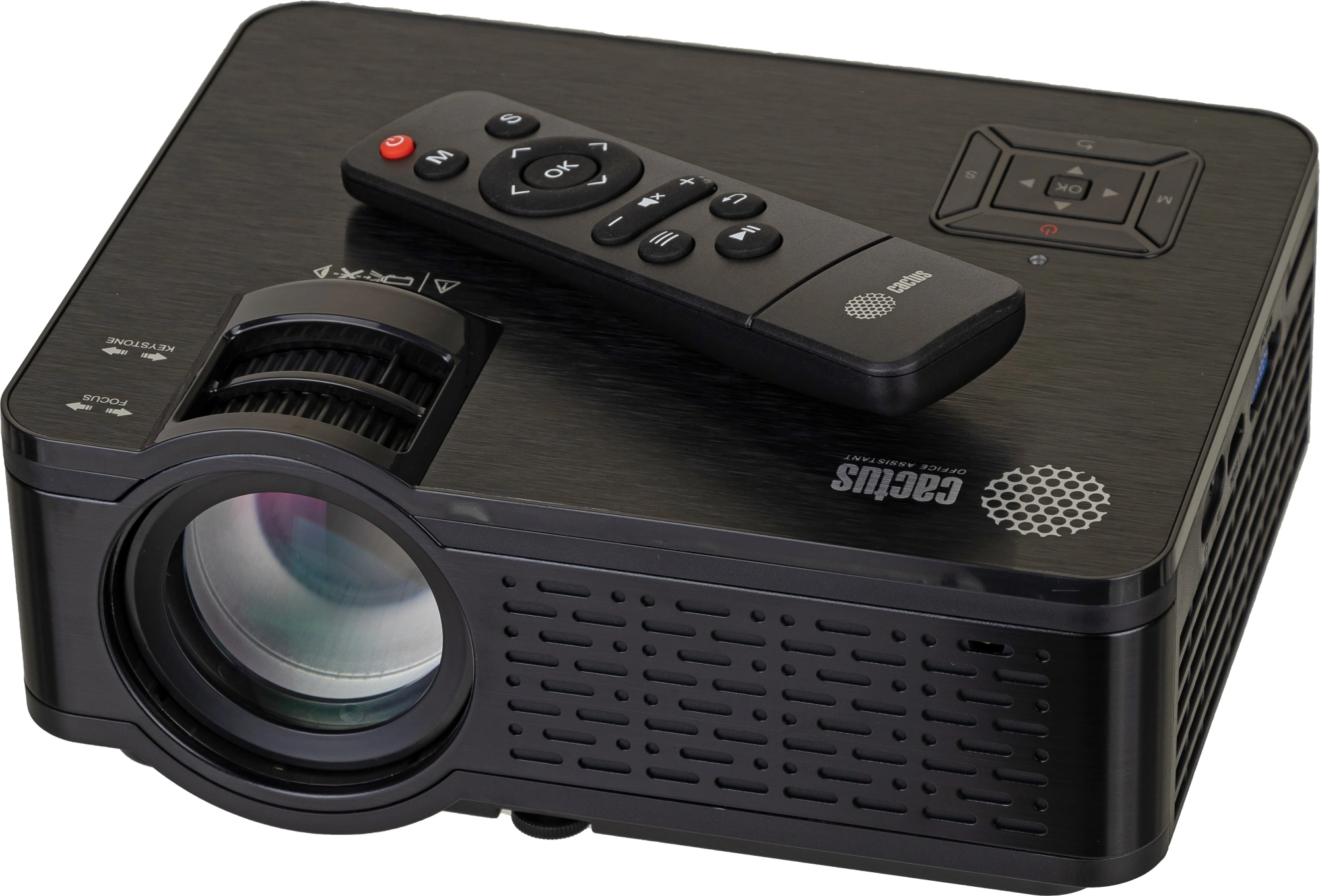 Cactus Проектор CS-PRE.05B.WXGA {LCD 1800Lm (1280x720) 1500:1 ресурс лампы:30000часов 1xUSB typeA 2xHDMI 1.75кг}