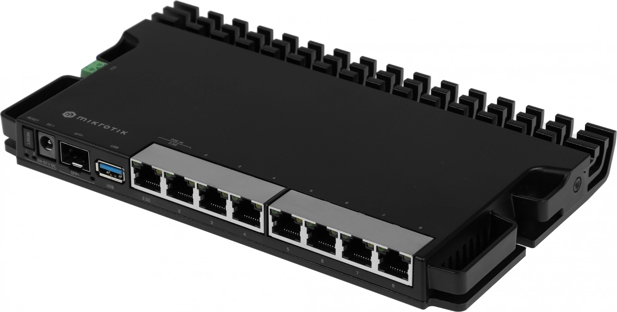 MikroTik RB5009UG+S+IN маршрутизатор 7*1Gbit RJ45, 1*2.5Gbit RJ45, 1*10Gbit SFP+