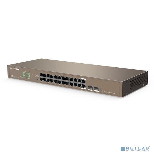 IP-COM G1024F Коммутатор в стойку, 24*1Gbit RJ45, 2 SFP IP-COM G1024F Коммутатор в стойку, 24*1Gbit RJ45, 2 SFP