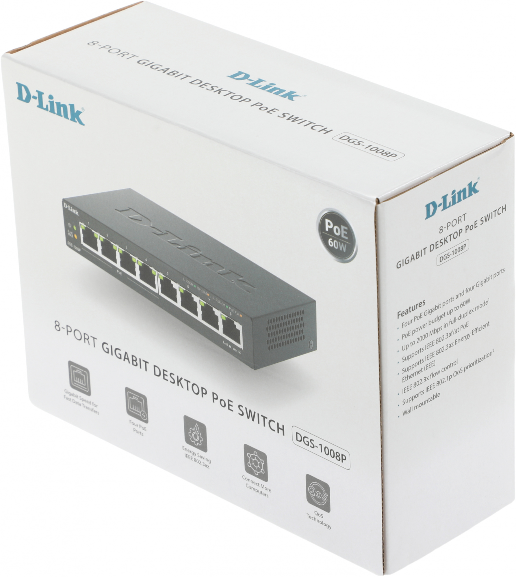 D-LINK DGS-1008P/F1A