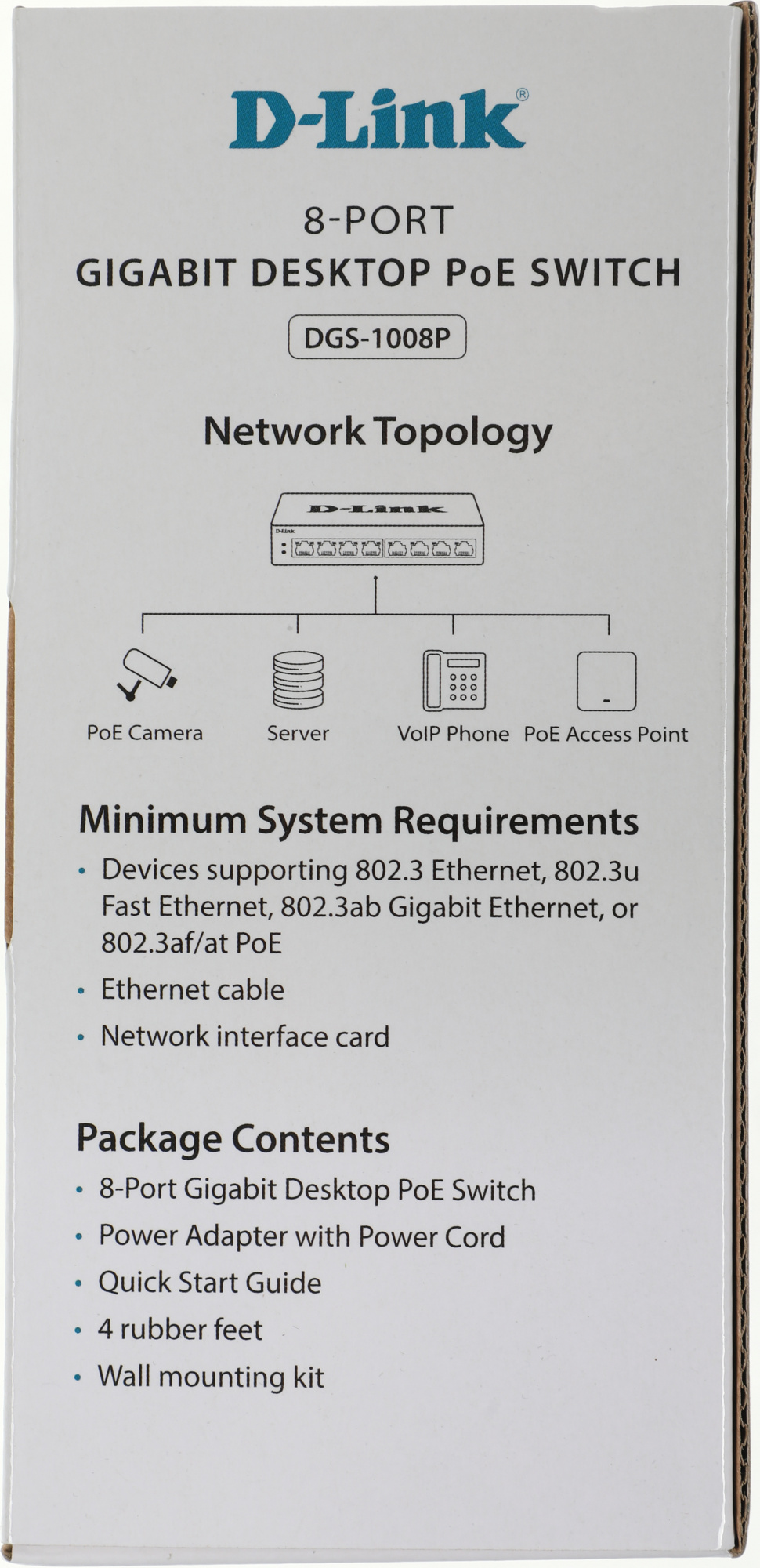 D-LINK DGS-1008P/F1A