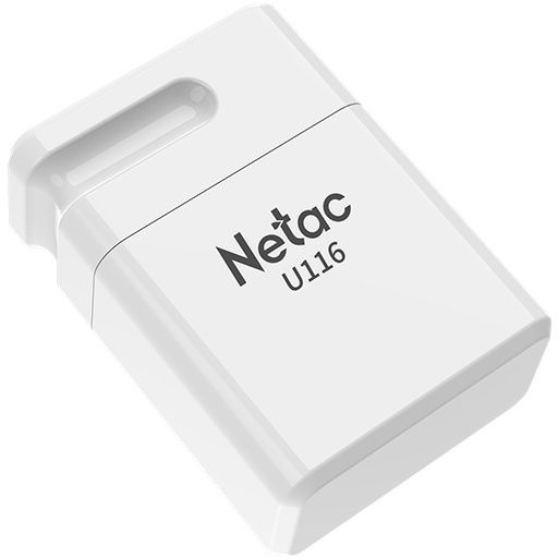 Netac USB Drive 16GB U116 USB2.0, retail version [NT03U116N-016G-20WH]
