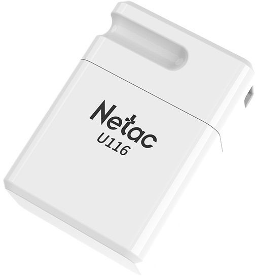 Netac USB Drive 16GB U116 USB2.0, retail version [NT03U116N-016G-20WH]