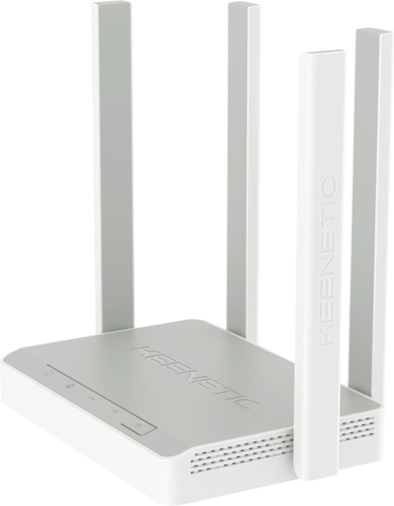 Keenetic Speedster (KN-3012)  Гигабитный интернет-центр с Mesh Wi-Fi 5 AC1200, 4-портовым Smart-коммутатором и переключателем режима роутер/ретранслятор