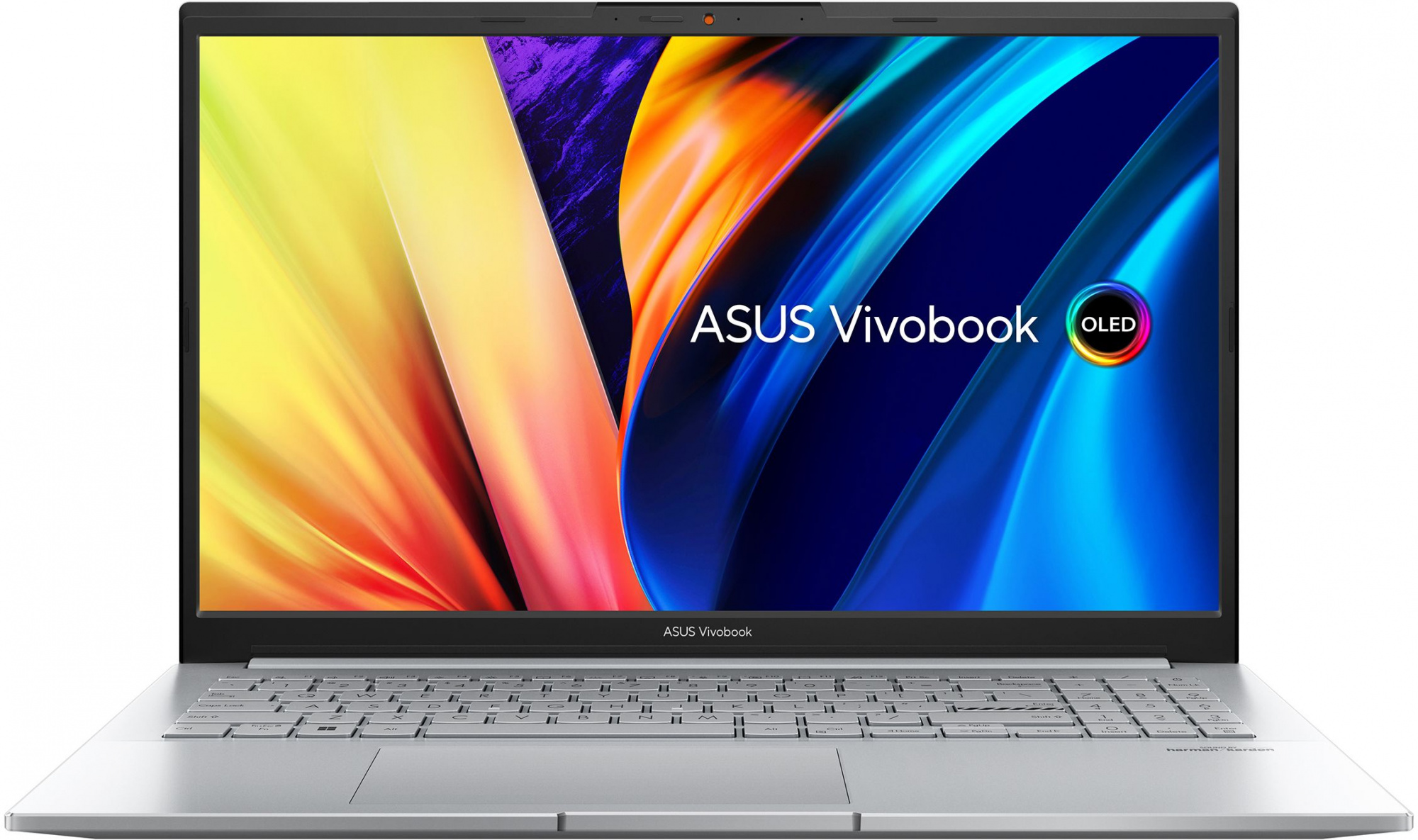 Ноутбук ASUS Vivobook Pro 15 OLED K6500Z, 15.6&quot;, IntelCore i512500H 2.5ГГц, 16ГБ, 512ГБ SSD, NVIDIA GeForce RTX 3050 для ноутбуков - 4096 Мб, без операционной системы, серебристый