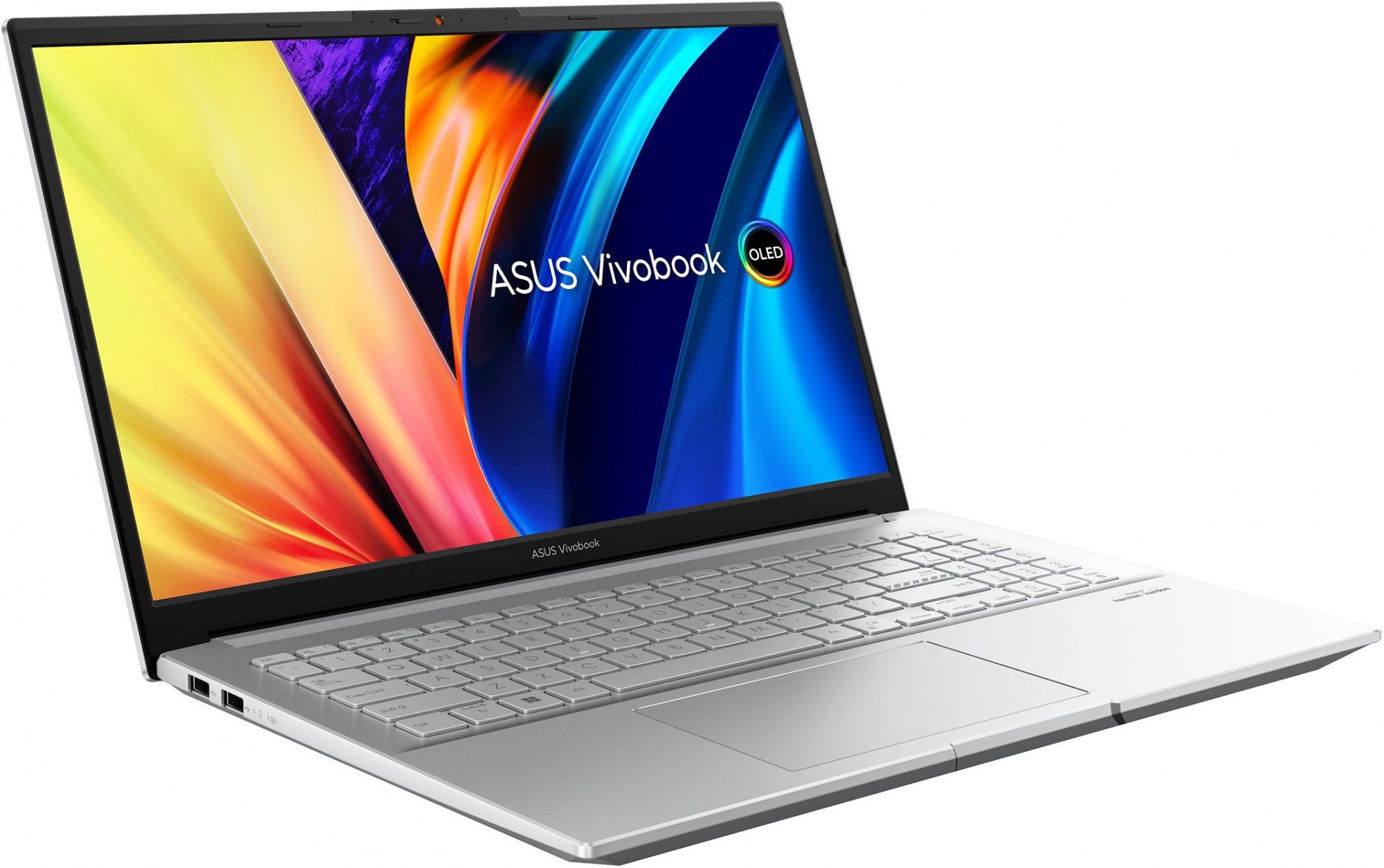 Ноутбук ASUS Vivobook Pro 15 OLED K6500Z, 15.6&quot;, IntelCore i512500H 2.5ГГц, 16ГБ, 512ГБ SSD, NVIDIA GeForce RTX 3050 для ноутбуков - 4096 Мб, без операционной системы, серебристый