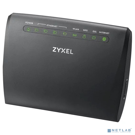 Роутер беспроводной Zyxel AMG1302-T11C-EU03V1F ADSL2 черный