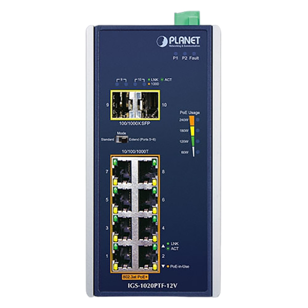 Planet IGS-1020PTF-12V