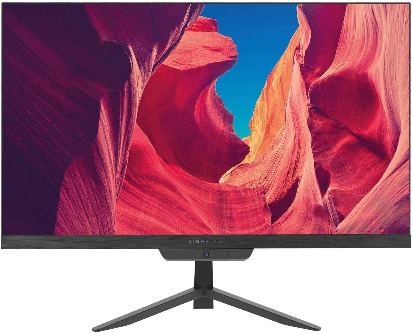 Моноблок Digma Pro Base 23.8" Full HD i3 12100/8Gb/SSD512Gb UHDG 730/CR/W11Pro/kb/m/черный 1920x1080