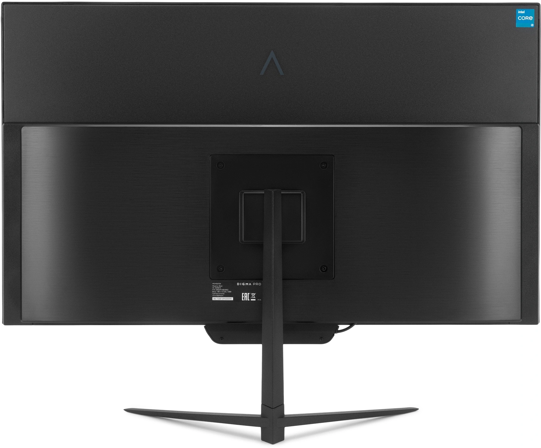 Моноблок Digma Pro Base 23.8" Full HD i3 12100/8Gb/SSD512Gb UHDG 730/CR/W11Pro/kb/m/черный 1920x1080
