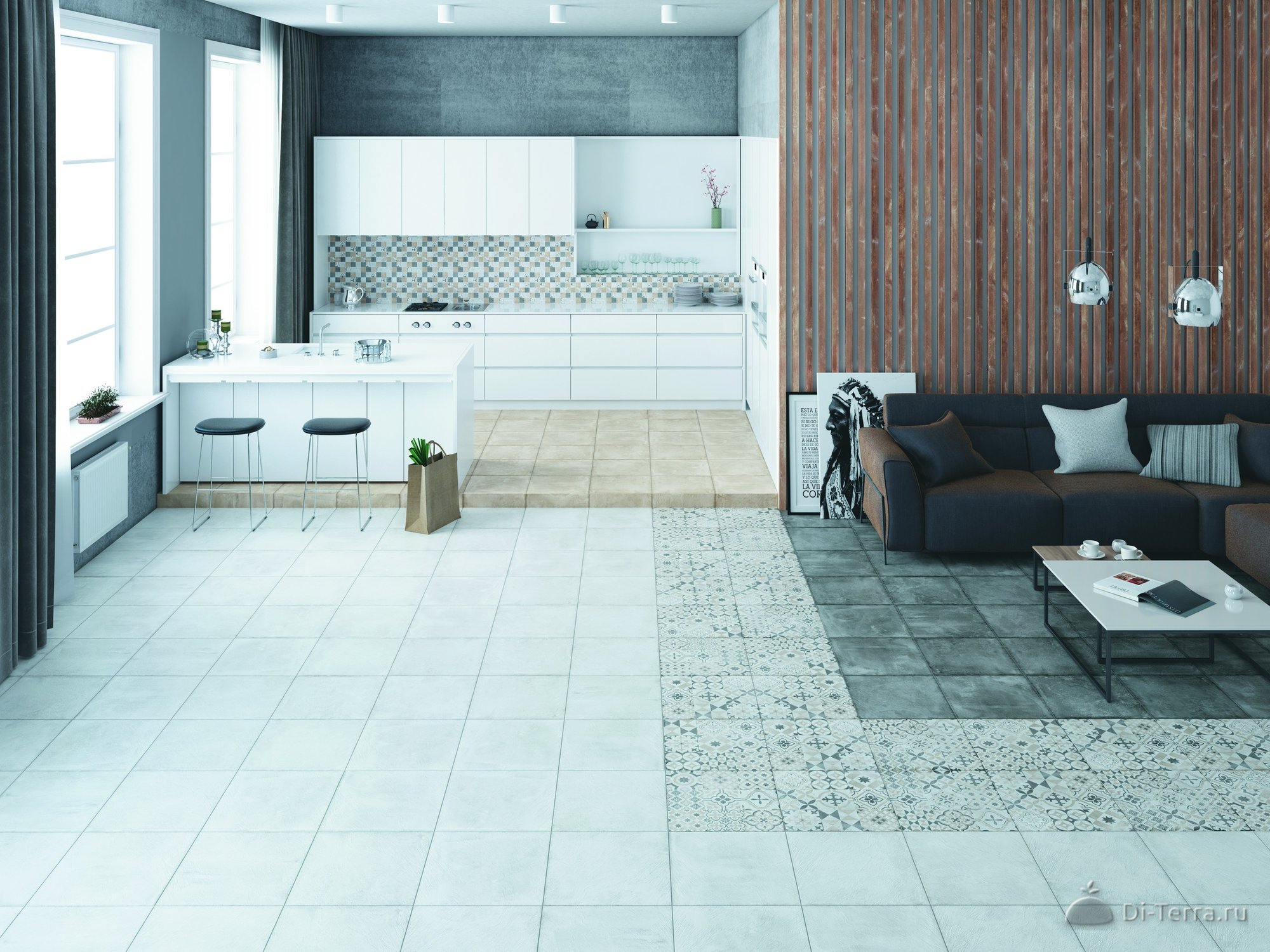 Санузел Цемент Стайл / Cement Style