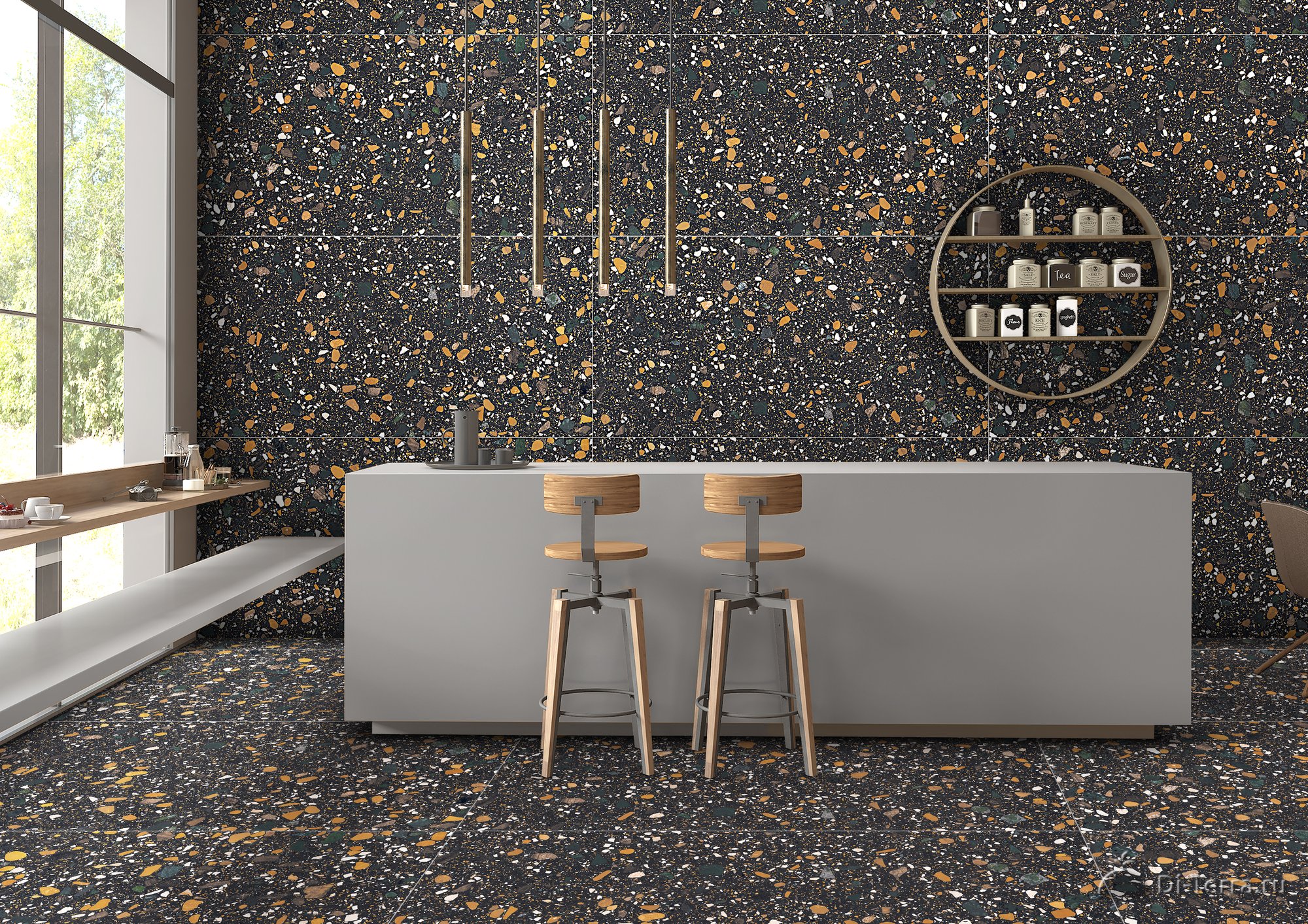 Terrazzo Black
