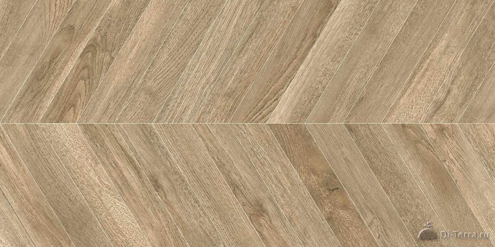 Walnut Chevron Light 120×60 Matt