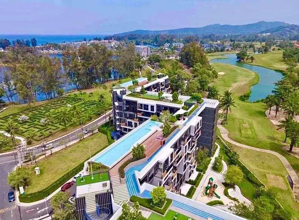 Апартаменты с 2 спальнями и 2 ванными в Laguna Skypark, Bang Tao
