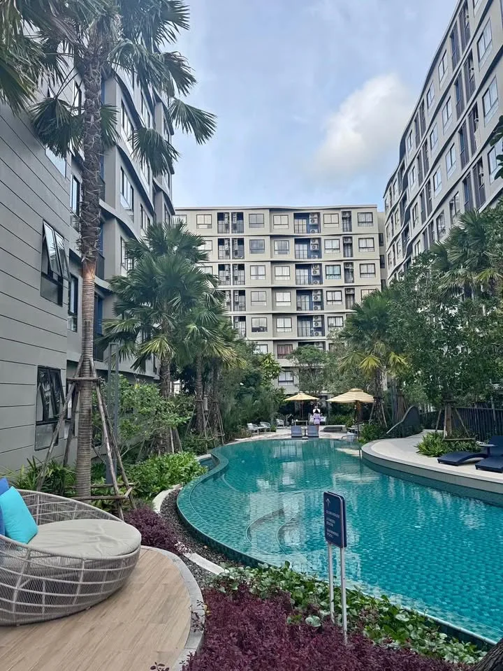 Кондо с 1 спальней и дополнительной комнатой в аренду в Dcondo Reef, Кату, Пхукет