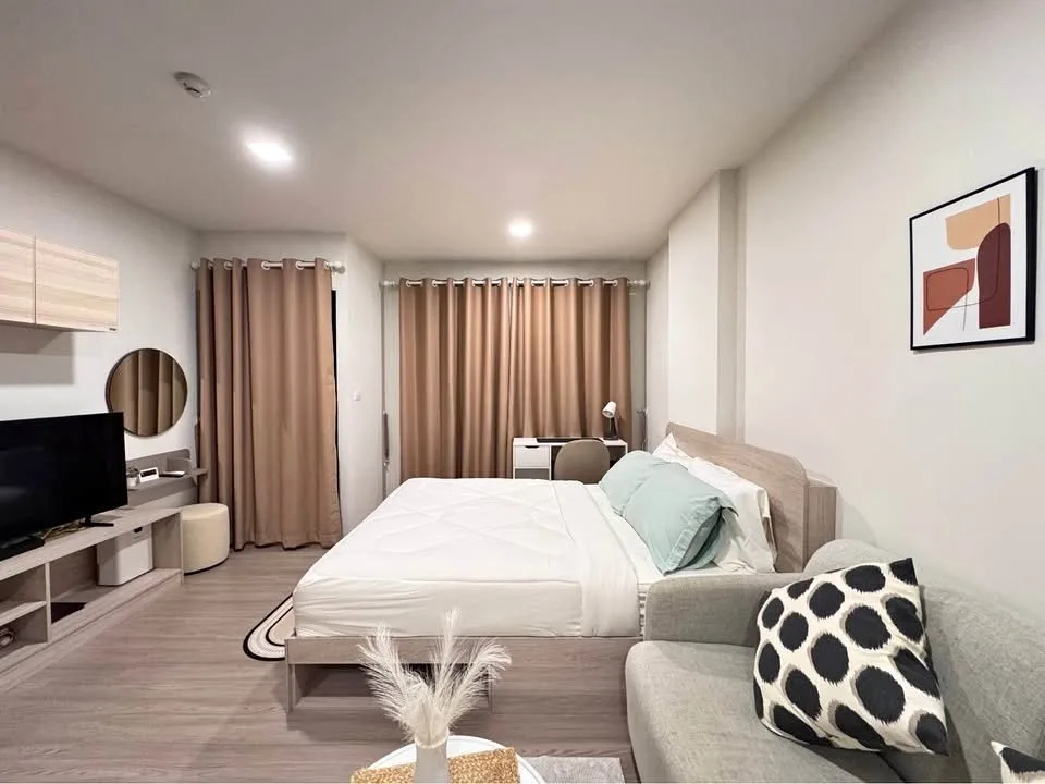 Уютная 1-комнатная квартира в аренду в Dcondo Reef Kathu