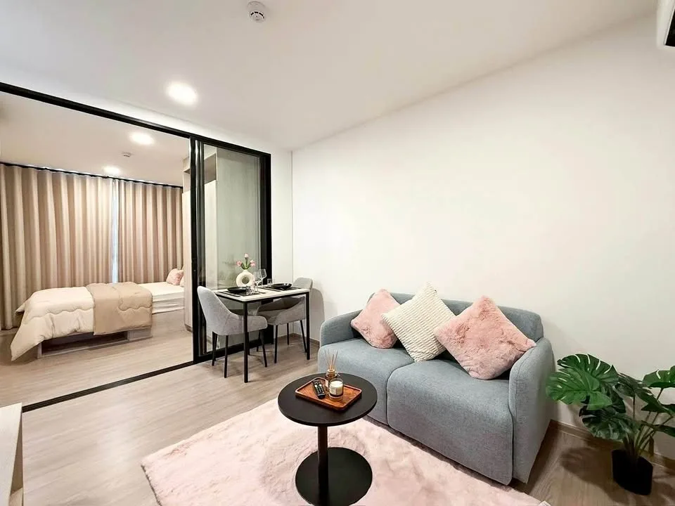 Современная 1-комнатная квартира в аренду в The Base Bukit Condo, Пхукет