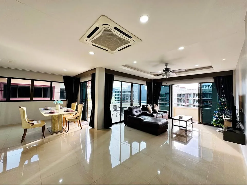 2 спальни и 3 ванные в Patong Elite Condo на аренду