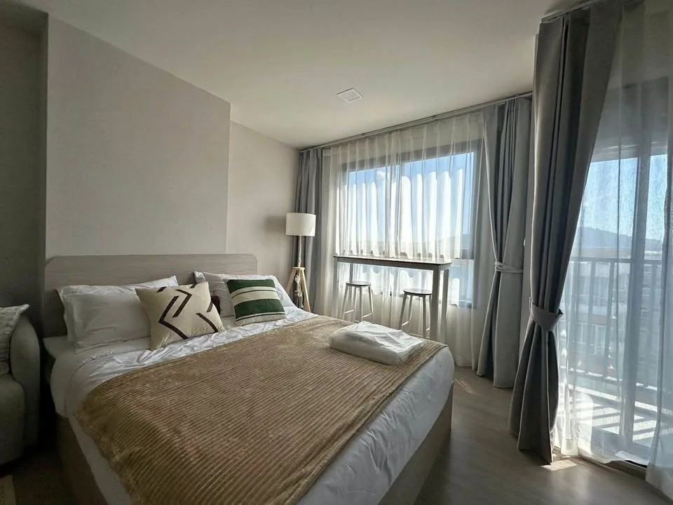 Полностью меблированная 1-комнатная квартира в аренду в D Condo Reef Phuket