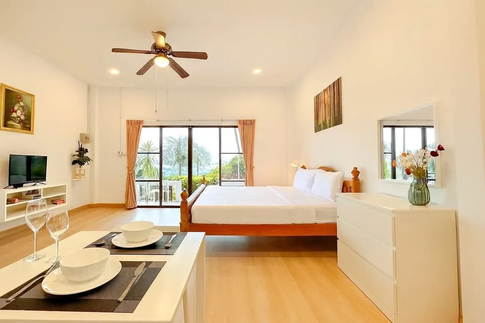 Студио с видом на море в Asava Rawai Sea View Resort