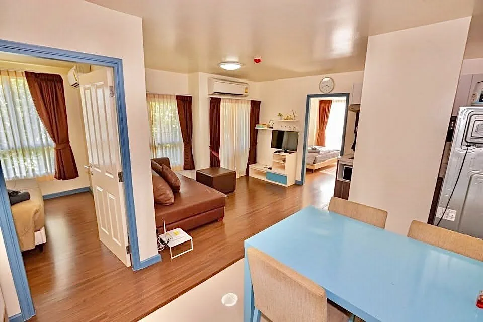2-комнатная квартира с 2 ванными в аренду в D Condo Creek Phuket