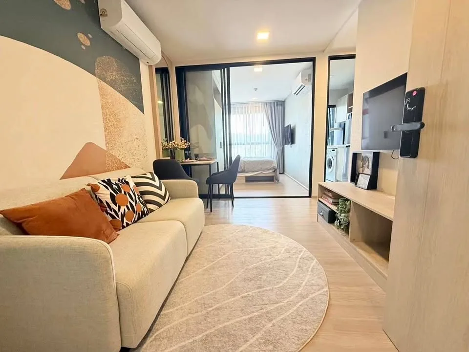 1-комнатная полностью меблированная квартира в аренду в D Condo Reef, Kathu