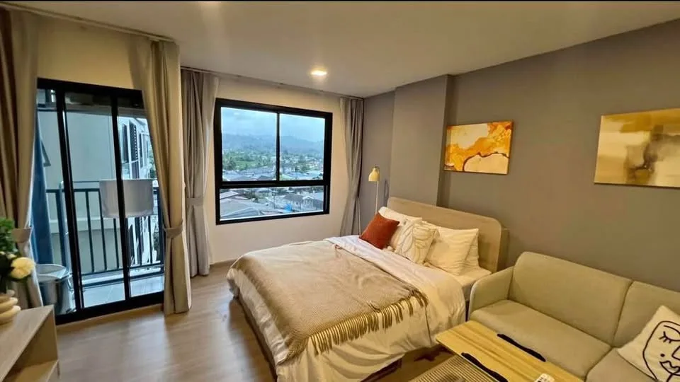 Квартира с 1 спальней и ванной в аренду в Dcondo Reef, Kathu