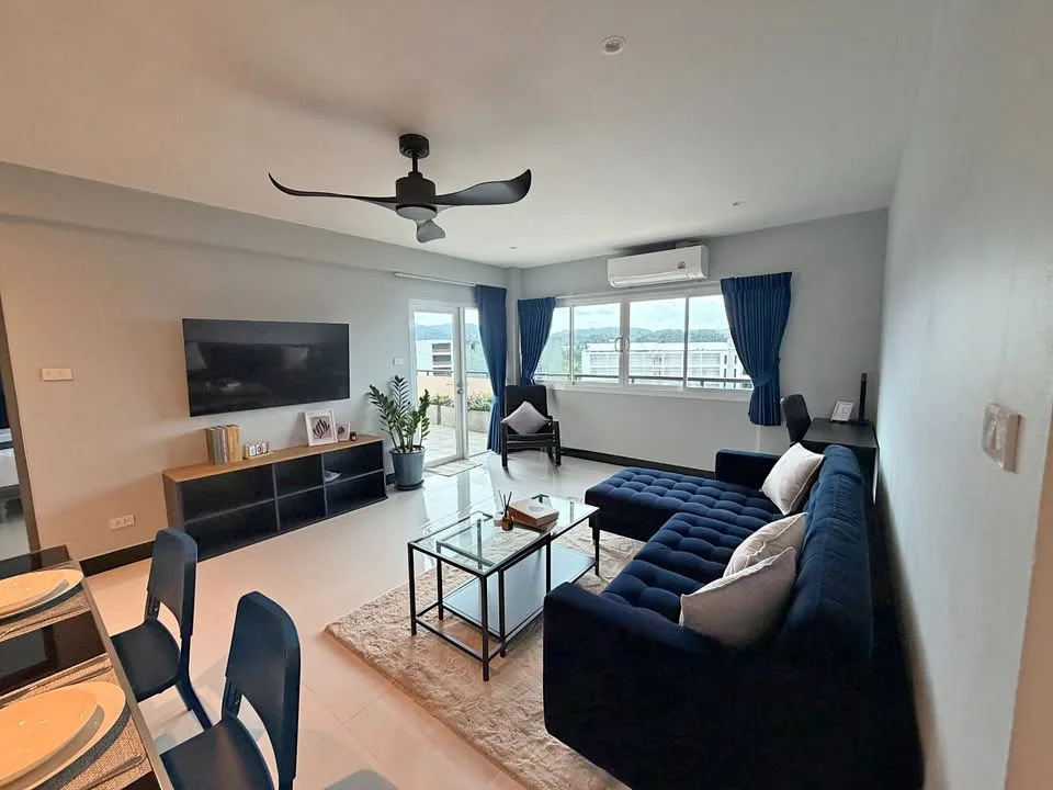 Просторная 2-комнатная квартира в Kathu Golf View Condominium