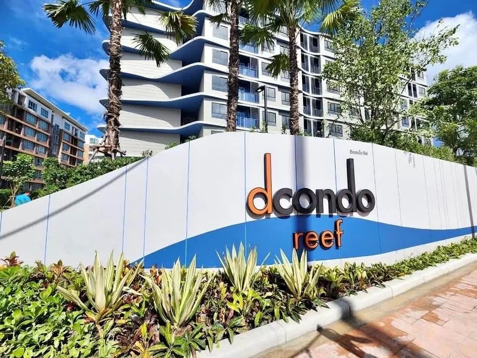 Полностью меблированный 2-комнатный кондо в D Condo Reef, Кату, Пхукет