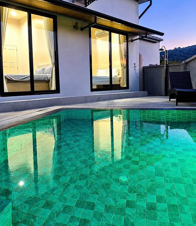 Вилла с 3 спальнями и бассейном в аренду в The Rich Villas, Ко Кео