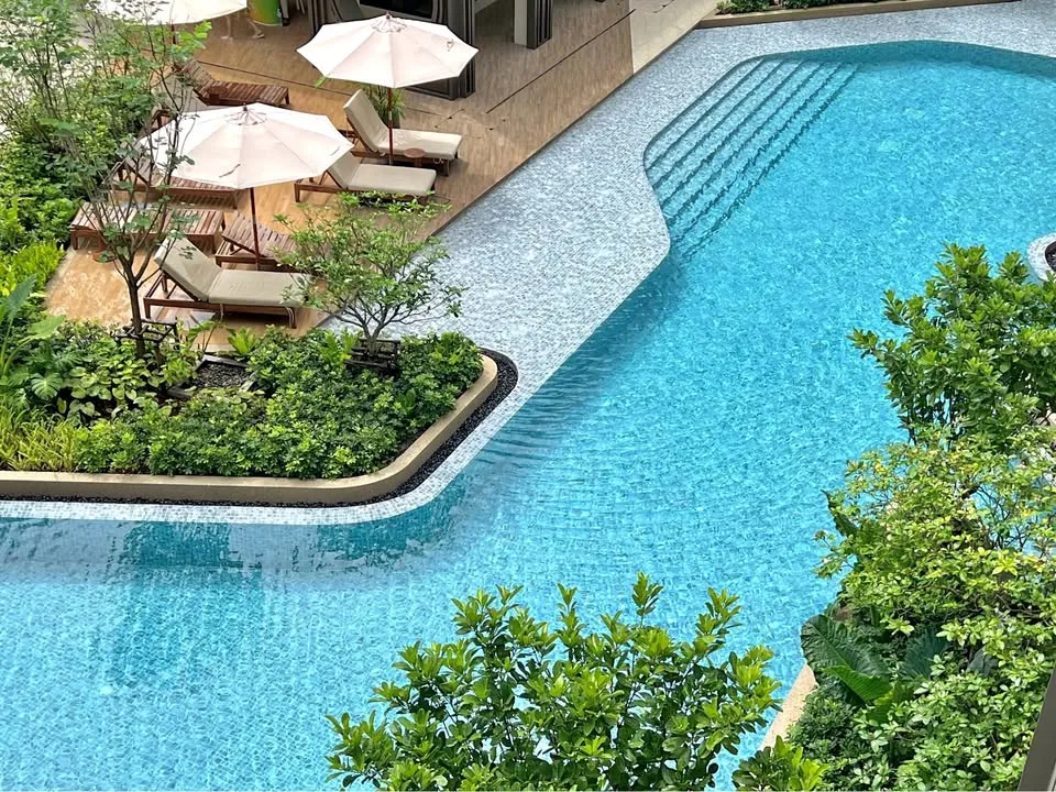 Современная 1-комнатная квартира с ванной в The Origin Condo, Патонг