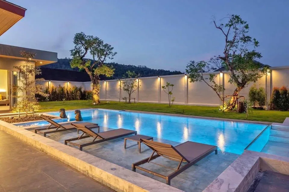 Аренда виллы с бассейном в Prangthong Village 1, Чалонг