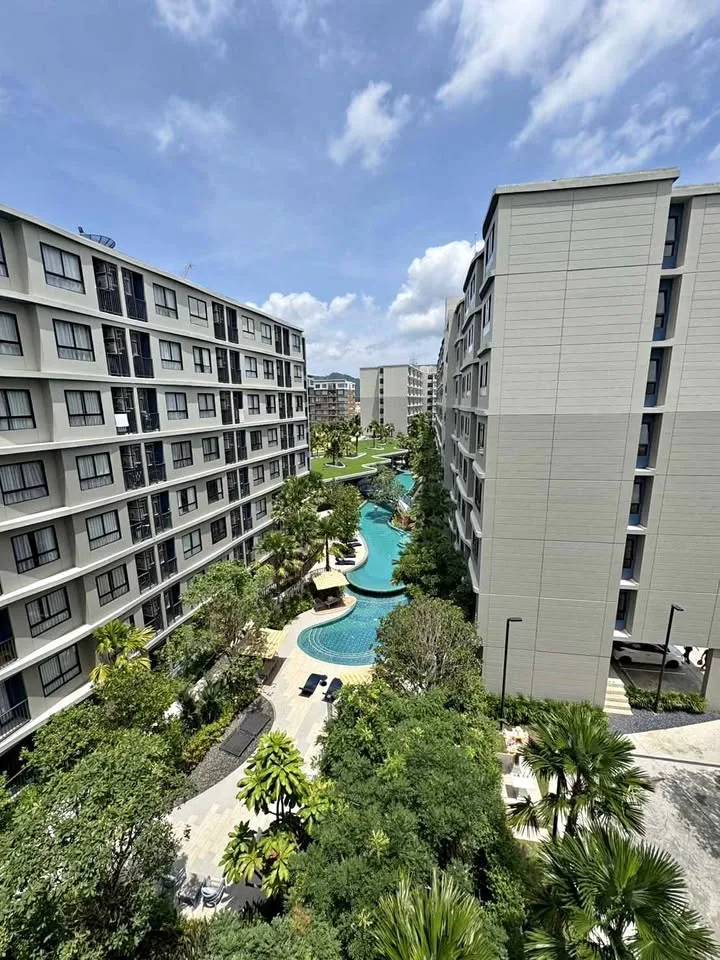 2 спальни, 2 ванных, квартира в D Condo Reef Kathu на аренду