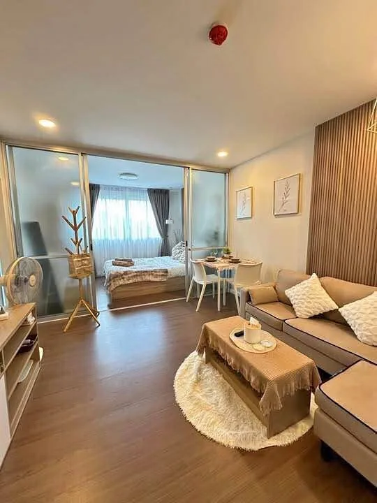Полностью меблированная 1-комнатная квартира в аренду в D Condo Kathu